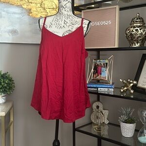 Torrid red tank woman size 2